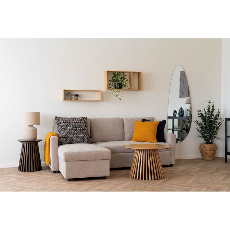 Osaka sofabord Ø70 H45 - natur eikefiner | House Nordic