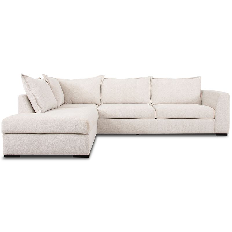 Chill Oppsett 2 Hjørnesofa Raven tekstil 300x215 m/ åpen ende