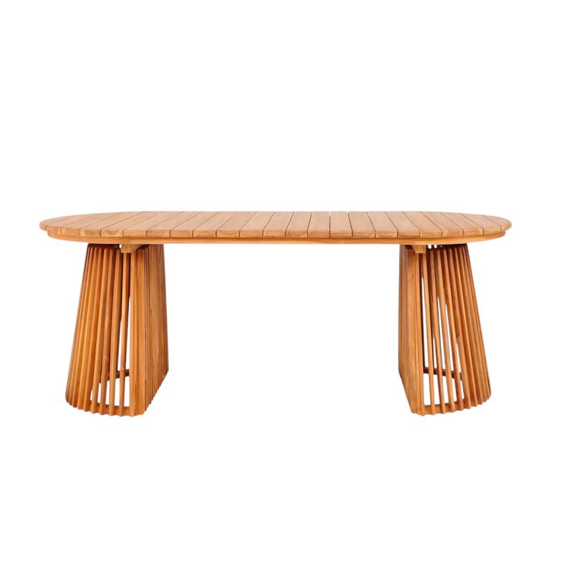 Berja Spisebord 90×200 - Teak | House Nordic