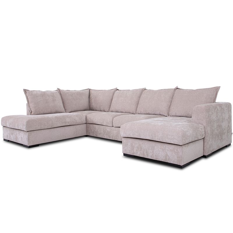 Chill U-sofa 330x215 cm - Storm tekstil