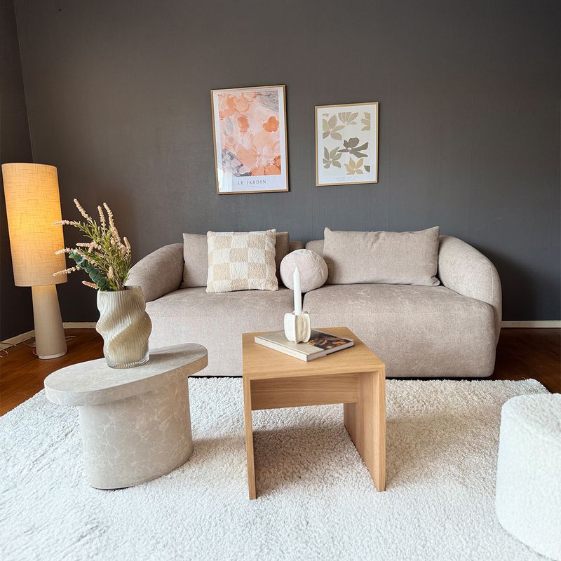 Sori 3,5 seter sofa 283 cm Alpine Bouclè