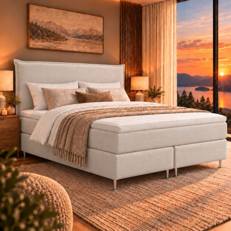 Arctic Premium Horizon 160x200 - 7-soners Kontinentalseng 