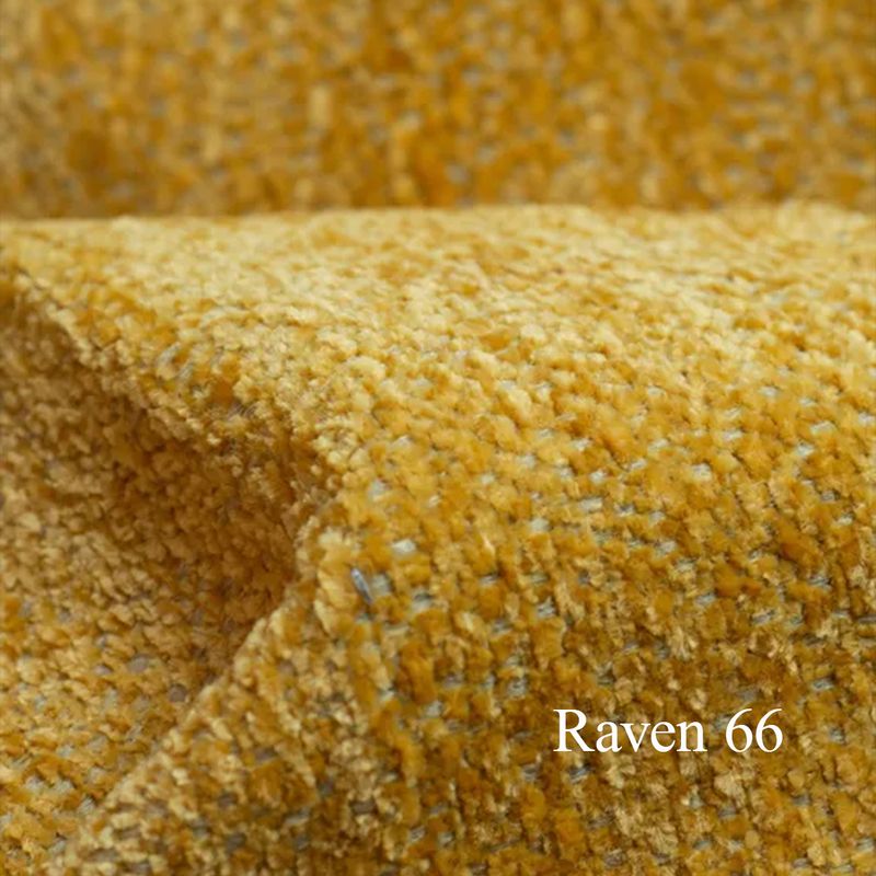 Arizona Oppsett 3 Hjørnesofa Raven tekstil 325x208 m/ åpen ende