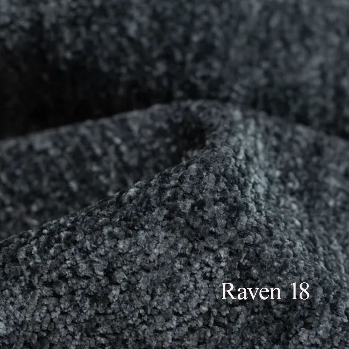 California 4 seter sofa buet | 326 cm | Raven Tekstil