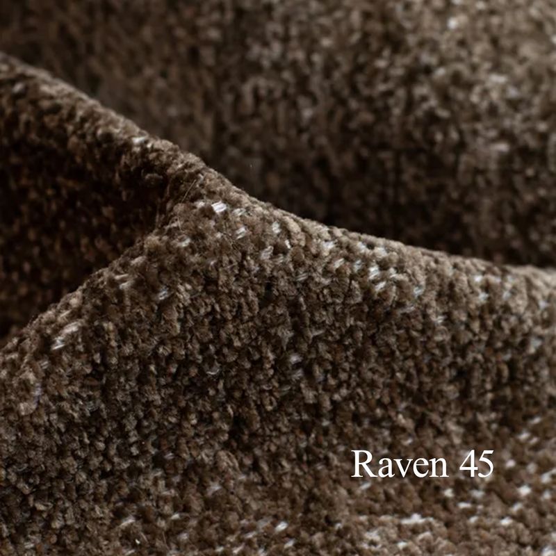 California 4 seter sofa buet | 326 cm | Raven Tekstil