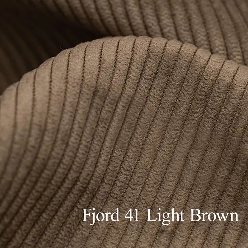 Flint Sjeselong sofa 279x165cm - Velg Fjord cordfløyel