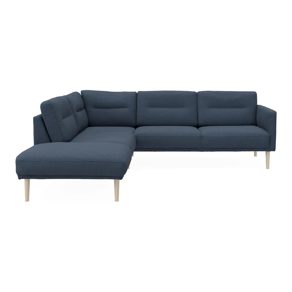 Larvik hjørnesofa med åpen ende 231x208cm