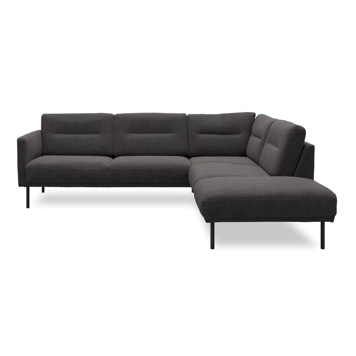Larvik hjørnesofa med åpen ende 231x208cm