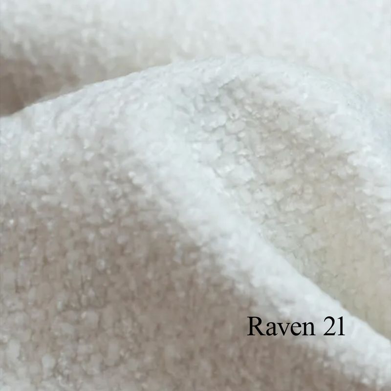 Vega 3-seter sjeselong sofa 220x132cm Raven tekstil