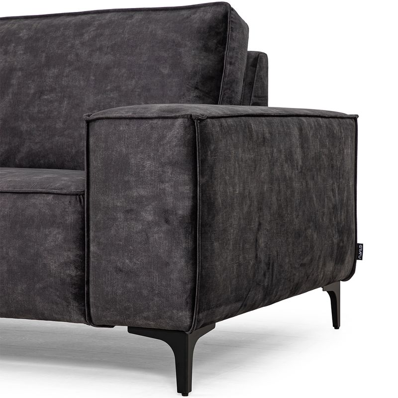 Brussel Oppsett 3 Adore Fuji Tekstil Hjørnesofa 350x214 m/ åpen 