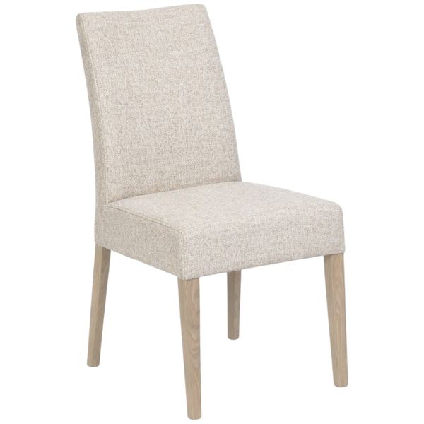 Hovedbilde Malaga Spisestol høy rygg hvitoljet eik - Cremona ...