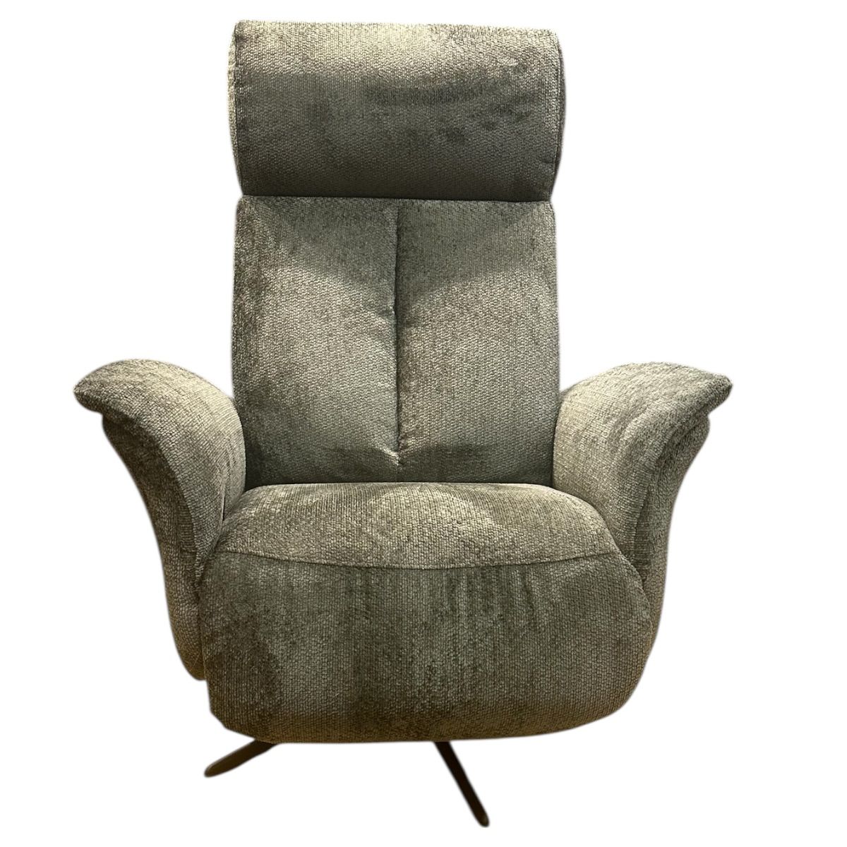 Comfort+ Recliner med integrert fothviler | Movie tekstil