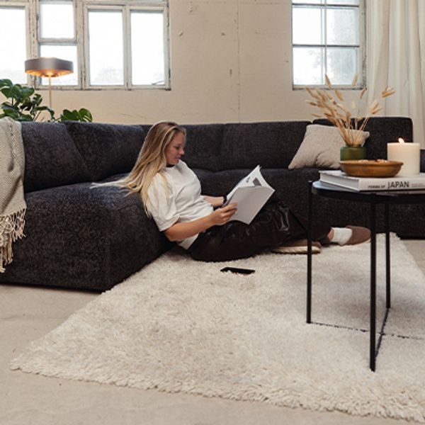 hjørnesofa i antrasitt