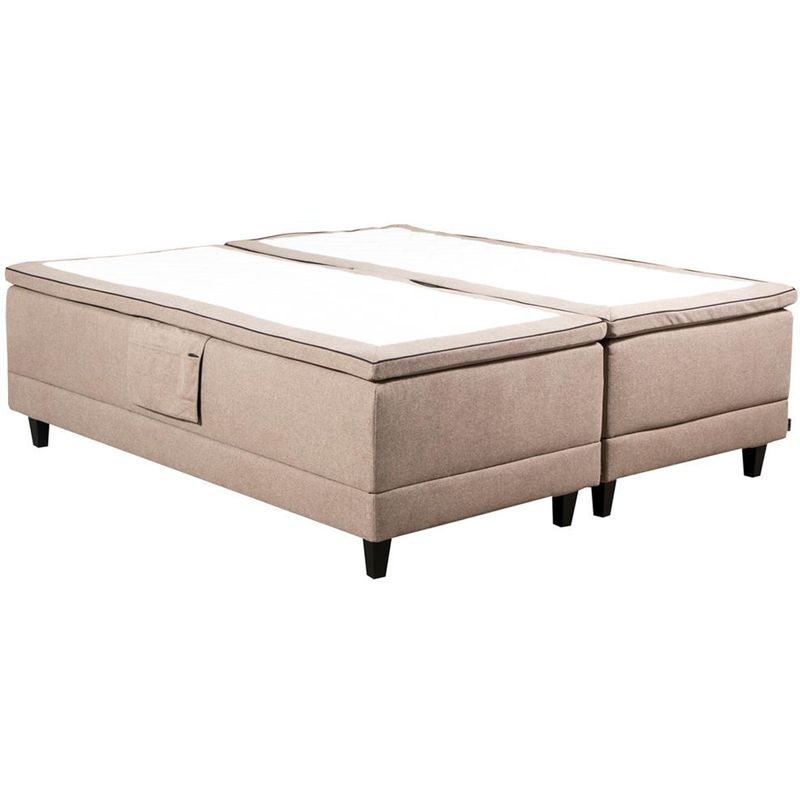 Dvale Delta 210x210 Regulerbar seng med Pulse Latex