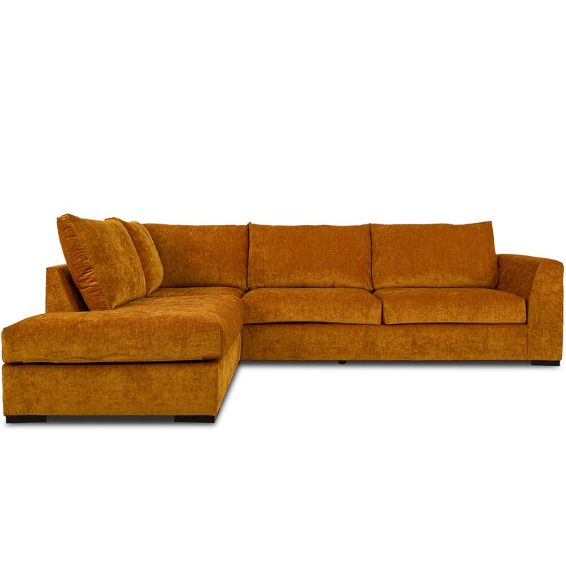 Chill Oppsett 2 Hjørnesofa m/ åpen ende Eros Velur 300x215