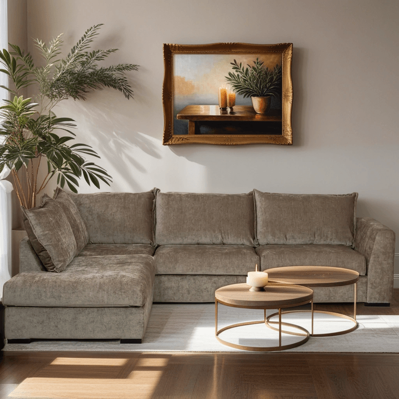 Chill Oppsett 00 Eros velur Hjørnesofa m/ åpen ende 260x215 